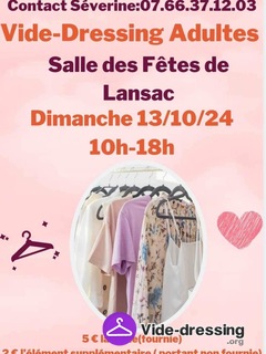 Photo du vide-dressing Vide Dressing à Lansac