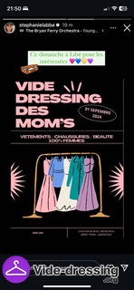 Photo du vide-dressing Vide Dressing des moms