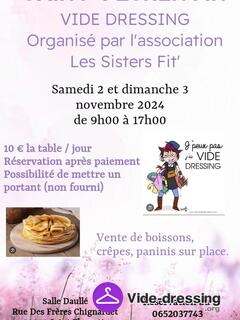 Photo du vide-dressing Vide dressing organisé par l association Les Sisters fit