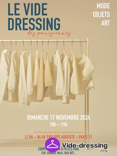 Photo du vide-dressing Le vide dressing des Parisiennes