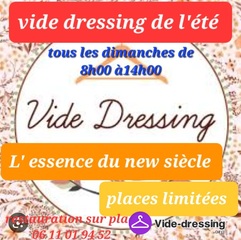 Photo du vide-dressing Vide dressing puces