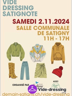 Photo du vide-dressing Vide-dressing satignote