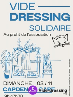 Photo du vide-dressing Vide dressing solidaire au profit de ChaPat