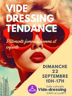 Photo du vide-dressing Vide dressing Tendance