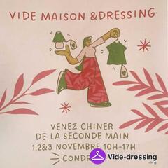 Photo du vide-dressing Vide-dressing tendance et vintage Femme homme enfant