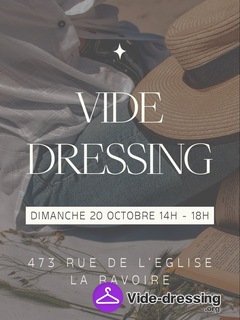 Photo du vide-dressing Vide dressing vêtements femme