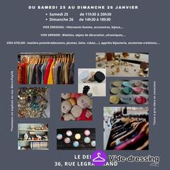 Photo du vide-dressing Vide dressing vide atelier