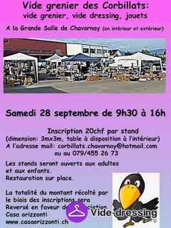 Photo du vide-dressing Vide grenier et vide dressing des corbillats