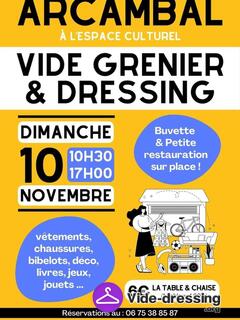 Photo du vide-dressing Vide grenier - vide dressing APE école Arcambal