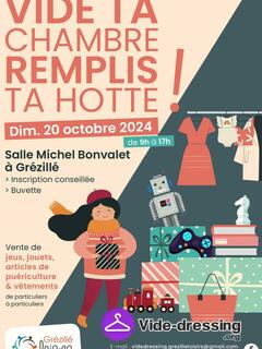 Photo du vide-dressing Vide ta chambre, remplis ta hotte