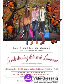 Photo du vide-dressing Videdressing 3 drôles de dames