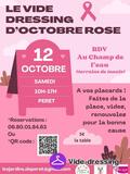 Photo Vidressing d'octobre rose à Péret