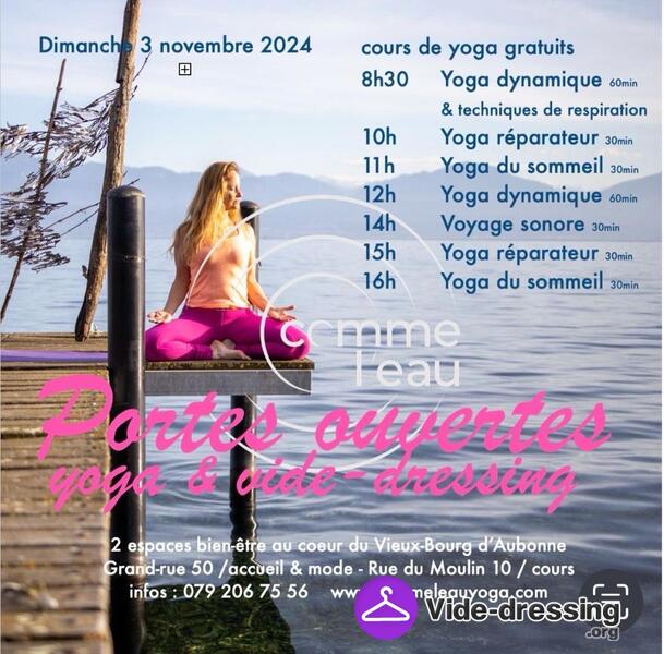 Yoga et vide-dressing